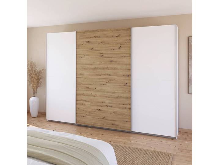 Armoire - Bicolore 315cm Blanc/Blanc alpin