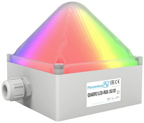 Pfannenberg LED-Leuchte QUADRO LED-RGB3G3DLV