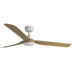 DC Deckenventilator Punt Weiß-Ahorn mit LED
