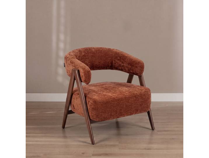 Bronx71 Sessel Yasmin Samt ocker