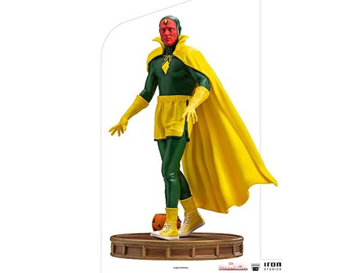 Iron Studios WandaVision Figur Art Scale 1:10 Vision Halloween Version Kunst
