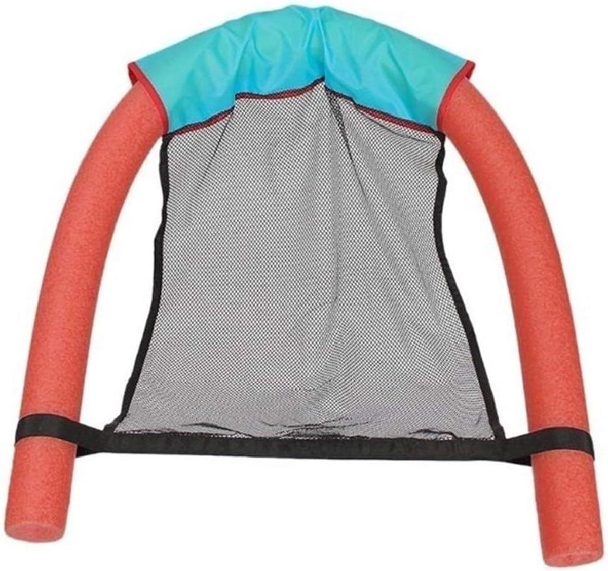 Rode opblaasbare watermat met ergonomisch ontwerp voor volwassenen, 150 cm