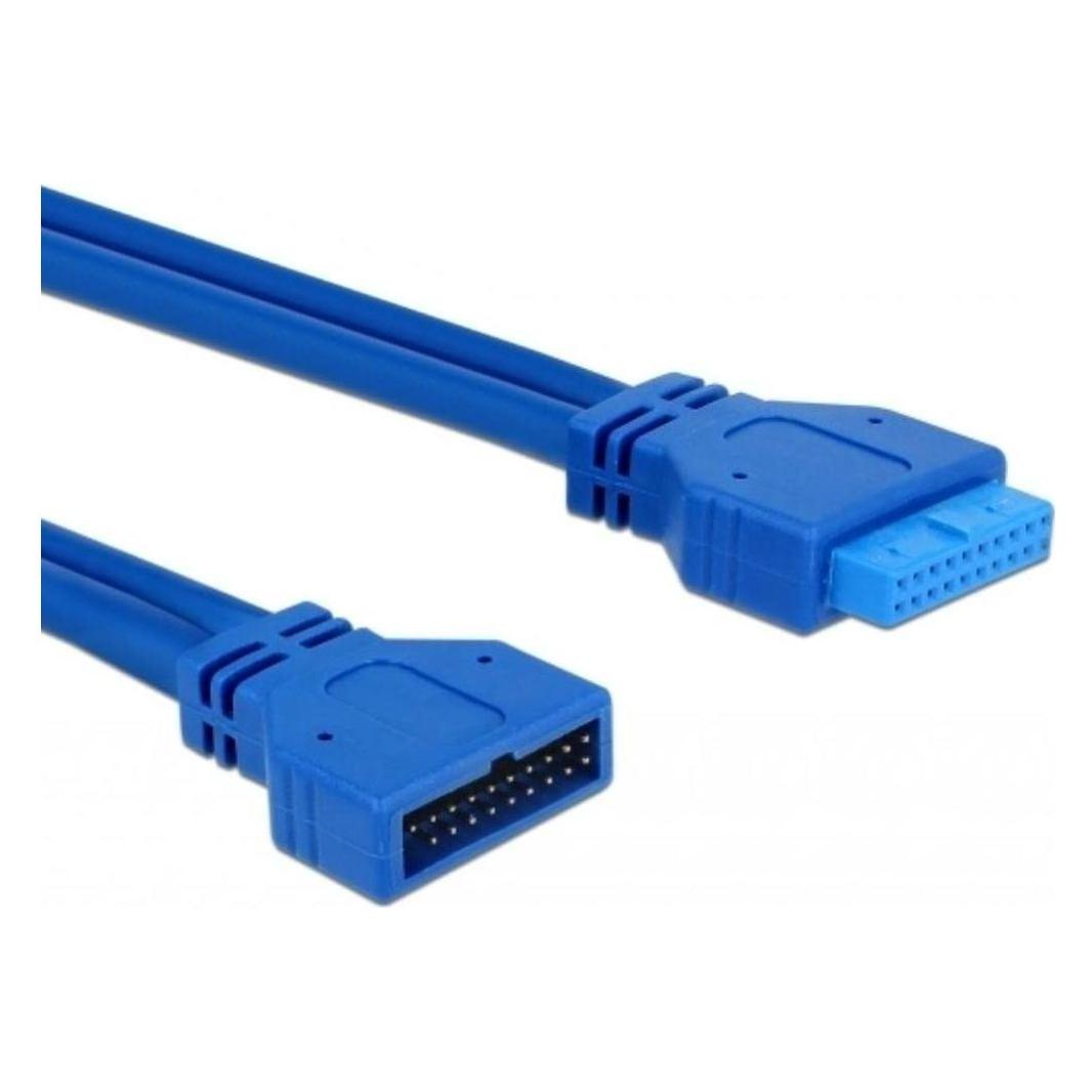 Delock USB 3.0 Verlängerung (0.45 m, USB 3.2 Gen 1) (82943)