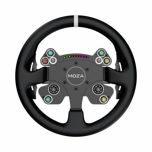 MOZA CS V2P Steering Wheel Steuerrad USB PC Schwarz