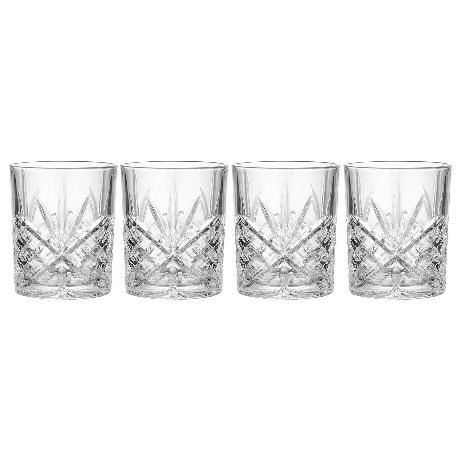 home24 Waterglas set van 4 transparant