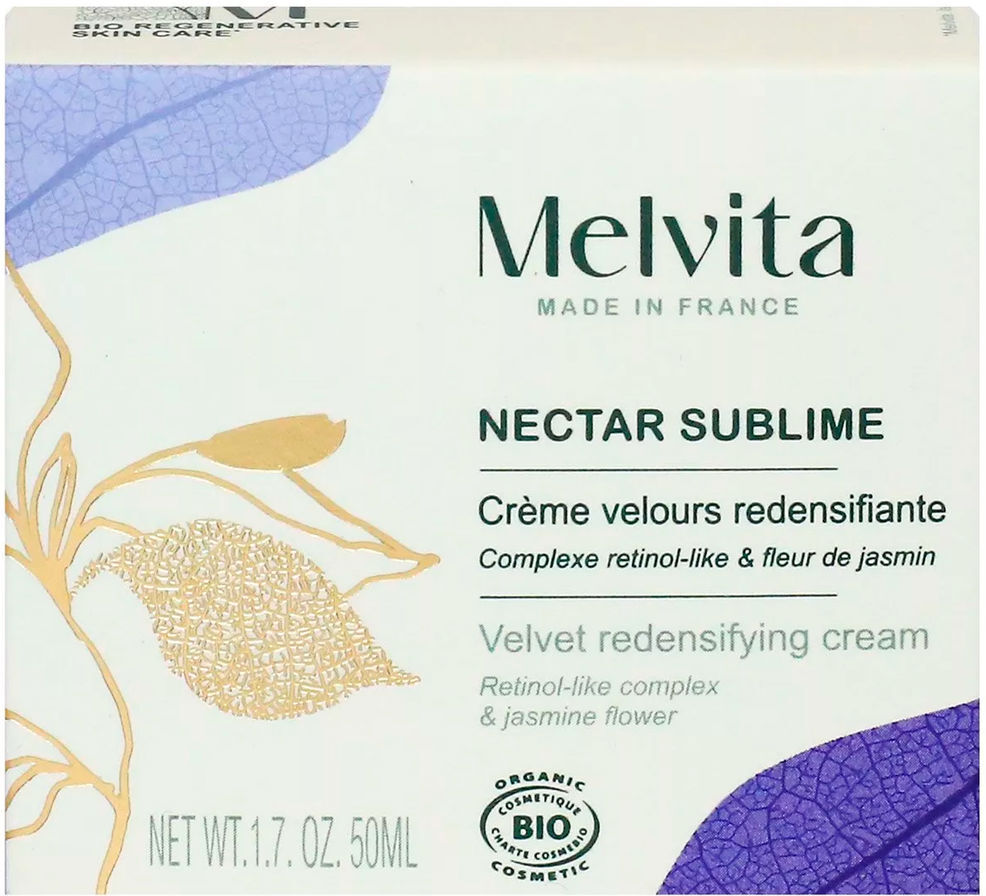 Melvita Nectar Sublime creme redensificante aveludado 50 ml