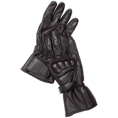 Motorradhandschuhe ROLEFF "Racewear" Gr. L, schwarz, Handschuhe, L, Obermaterial: 100% Rindsleder. Innenfutter: 100% Polyester, winddicht, wasserdicht