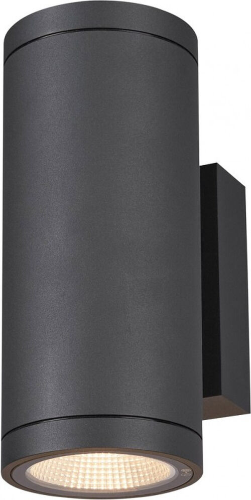 Slv Enola Round Up/down M, Outdoor Led Wandaufbauleuchte Anthrazit - Stand-, Wand- Und Deckenleuchten (Outdoor)