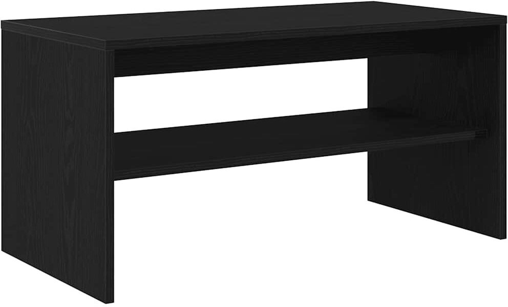17 Stories Shalo TV Stand Black Oak 80cm