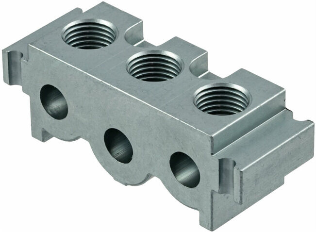 Riegler Plaque intermédiaire, G 1/8, système de plaque de base (0226004300)