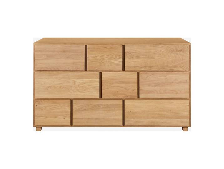 HABITAT - Commode 9 tiroirs en chêne - Naturel - Design by Bethan Gray - Hanita