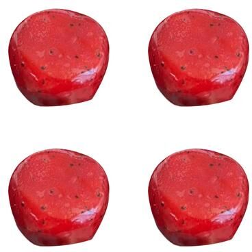 JoyToys Watermelon Slush Squishy Toy Soft Stress Relief Toy & Sensory Fidget Toy 4pcs