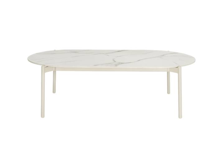 Loungetisch Kalani weiss Aluminium B 130 H 38 cm
