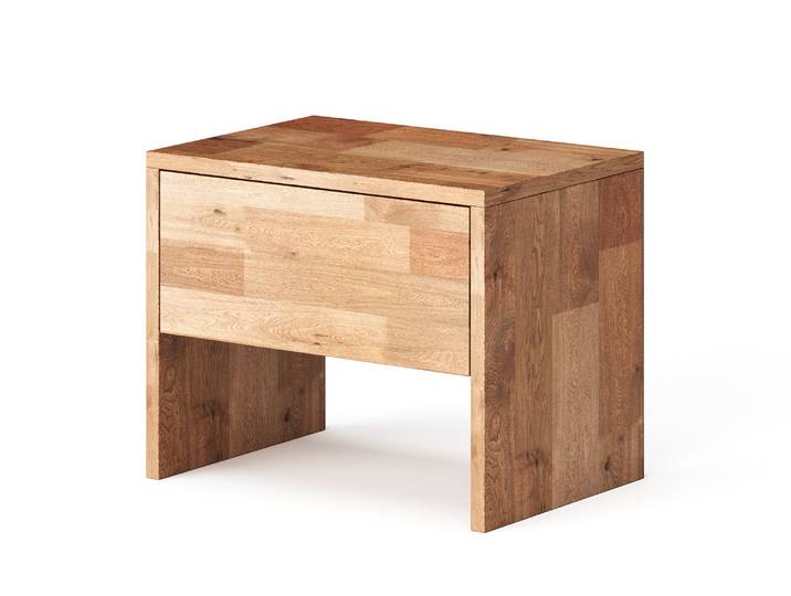 LÖWEN Nachtkommode mit Schubkasten, Material Massivholz