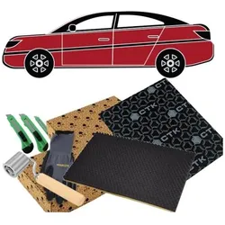 CTK, Zubehör Auto Tuning, Støjdaempningspakke Mellem bil komplet u. tag