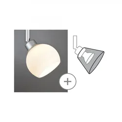 Paulmann 60055 URail Schirm Wolbi DecoSystems 90mm Opal