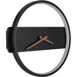 Wanduhr SUSSY (BH 32x35 cm) - schwarz - BH 32x35 cm