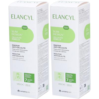 Elancyl Slim Design™ Cellulite Rebelle Complexe caféine x2 2x200 ml Körperpflege