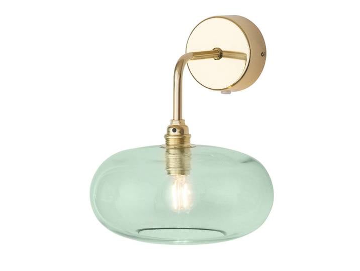 EBB & FLOW Wandlampe Horizon, dimmbar, grün, für Wohn- / Esszimmer, Glas, Skandinavisch, Wandleuchte, Wandlampe Innen