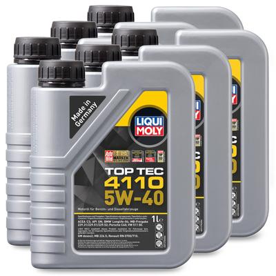 Liqui Moly 6x 1 L Top Tec 4110 5W-40 [Hersteller-Nr. 21478]