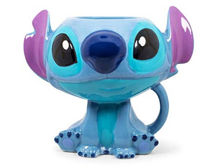 Disney Lilo & Stitch 3D Ceramic Coffee Mug Holds 15 Ounces