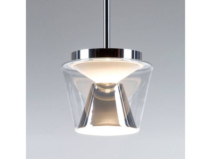 Serien Lighting Designer Hängelampe Annex, dimmbar, klar / transparent, für Wohn- / Esszimmer, Glas, Design, Pendelleuchte