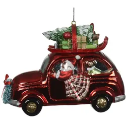 Decoris Weihnachtsmann Auto - Geschenke