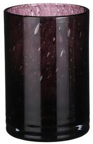 BIDK Home "Med. Estelle Glass Vase Black 9.05""H - A - A"