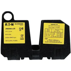 Eaton JM60060-1CR Sicherungsblock Class J 600V 60A - 1 pole Class J fuse block 600V 60A - 1 pole JM600601CR  - 12 Stück