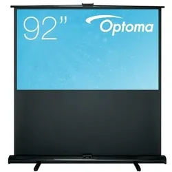 Optoma Opto DP-9092MWL. 233 16:9 Pull Up Leinwand (92", 16:9), Leinwand, Schwarz
