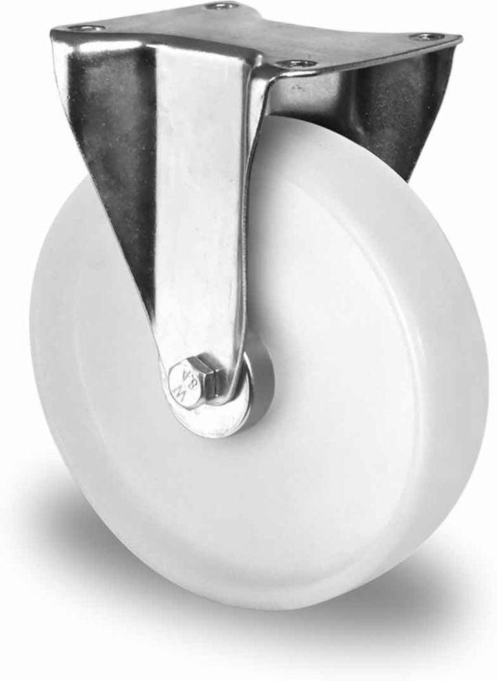 CASCOO Bockrolle ø 200 mm Serie N0N0 Rollenlager (FPP53W0200N0N0R1W)