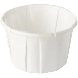 Papstar 1250x BIO Dressingbecher aus Papier FSCR-zertifiziert 35 ml weiss