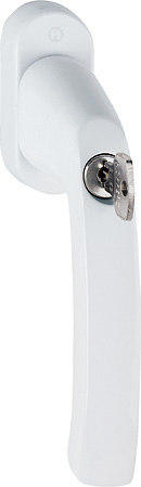 HOPPE Fenstergriff Luxembourg 099S/U26, abschließbar, oval,7/35,TBT4, 2210044