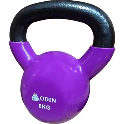 Odin Vinyl/Gusseisen Kettlebell 6 kg