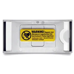 DURABLE Badge Classic Namensschilder silber 7.4 cm x 3.4 cm