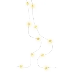 goobay 20er Sterne Lichterkette, transparent, 2,20 m