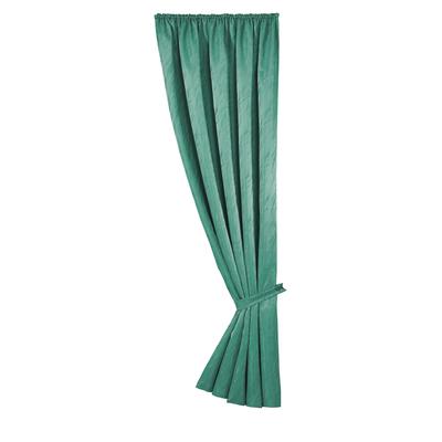 Vorhang WECKBRODT "Linz" Gr. 2, grün, B:140cm H:160cm, Polyester, Gardinen, Jacquard, blickdicht, edler Glanz, mit Raffhalter, Gardine, Store