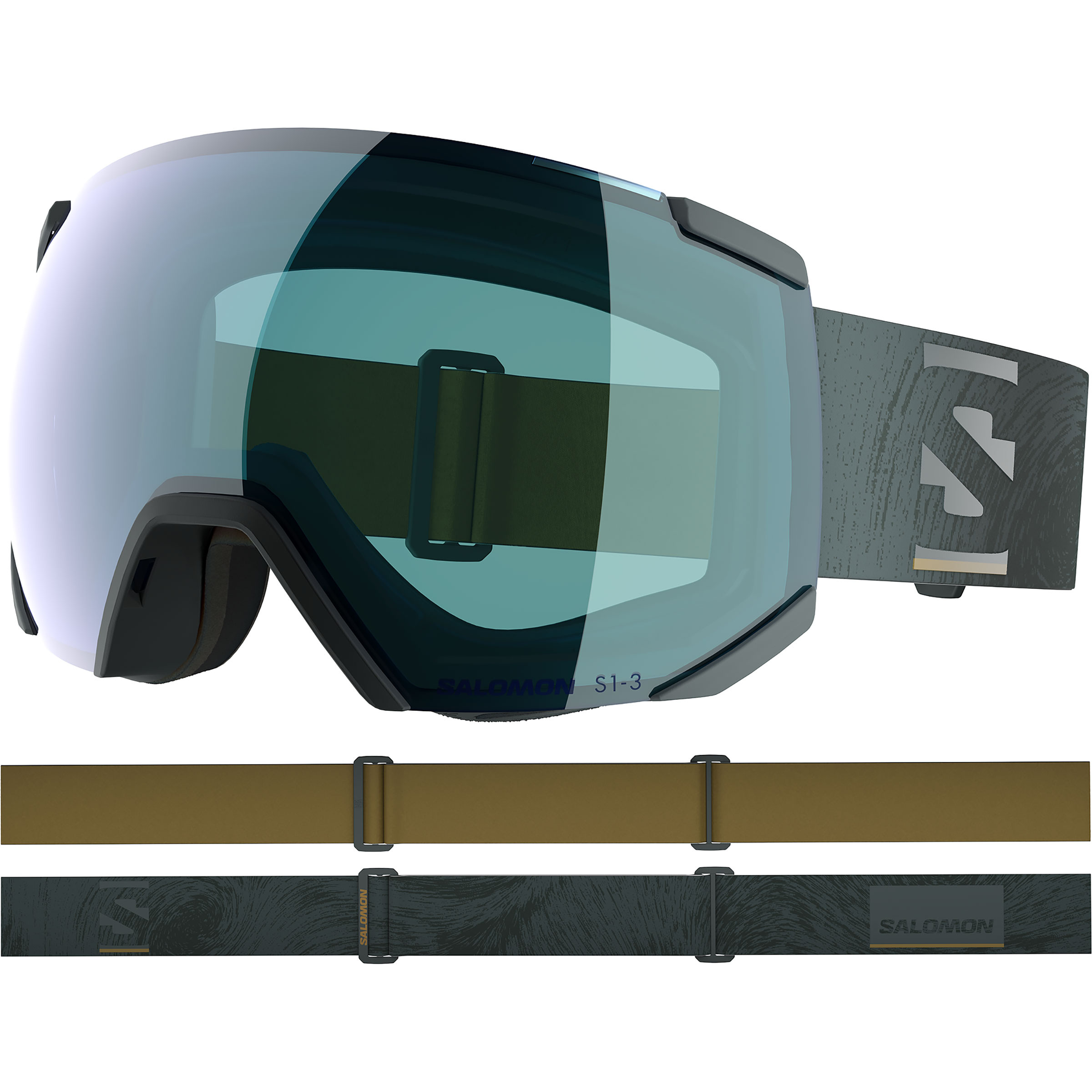 Salomon Radium Photochromic Skibrille Skibrillen schwarz Freeride | Skifahren