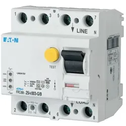 Eaton 167892 Digitaler FI-Schalter, allstromsensitiv, 25 A, 4p, 30 mA, Typ G/B FRCDM-25/4/003-G/B