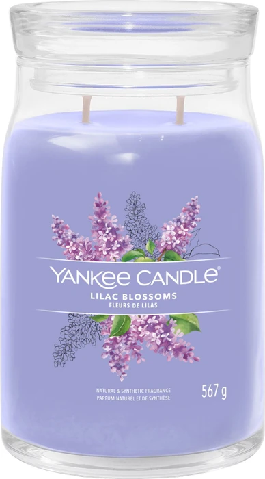 YANKEE CANDLE Signature Glas 2 Dochte Lilac Blossoms 567 g