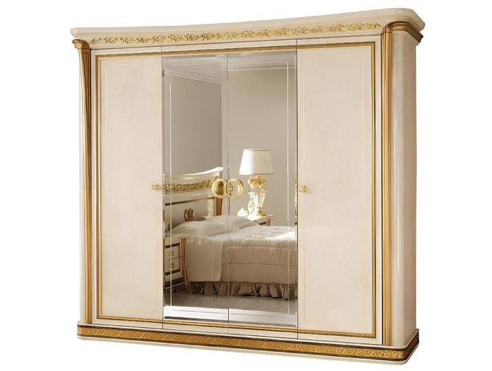 Xlmoebel Kleiderschrank Designer Hochglanz Schrank Möbel für modernes Wohnen (Kleiderschrank, 1-St., Kleiderschrank) Made in Europa