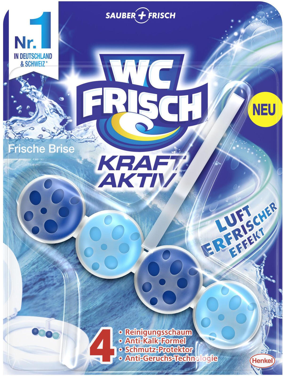 WC FRISCH WC-Duftspüler KRAFT AKTIV 50,0 g 286493