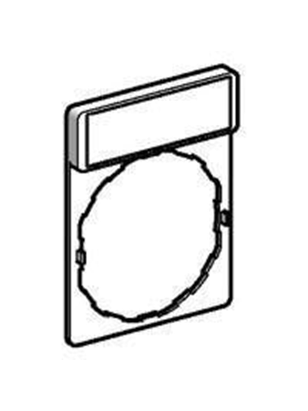 Schneider Electric Lank legend plate