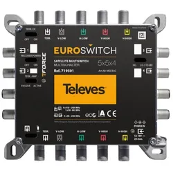 Televes Multischalter 5 in 4 Guß MSE54C