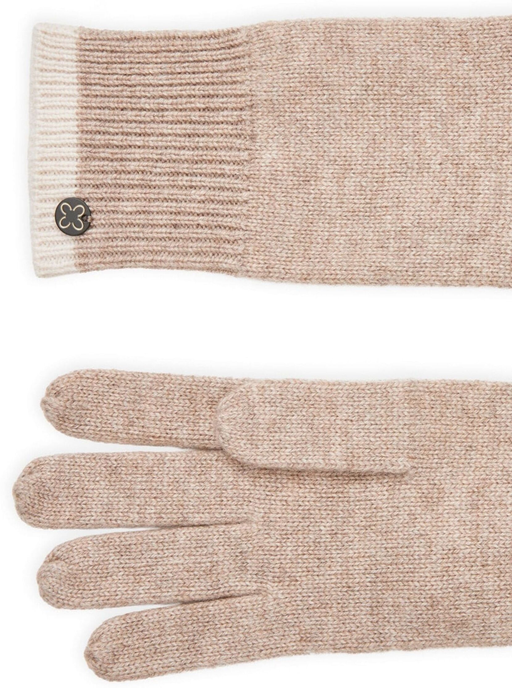 Strickhandschuhe CODELLO "Codello Handschuhe", Damen, beige, Handschuhe, im unifarbenen Look