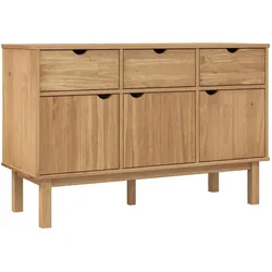 vidaXL, Kommode + Sideboard, Éléonore (114 x 43 x 73.50 cm)