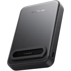 EcoFlow RAPID Mag Qi2 Powerbank (10.000 mAh, 15 W) - Mitternachtsschwarz - Mitternachtsschwarz
