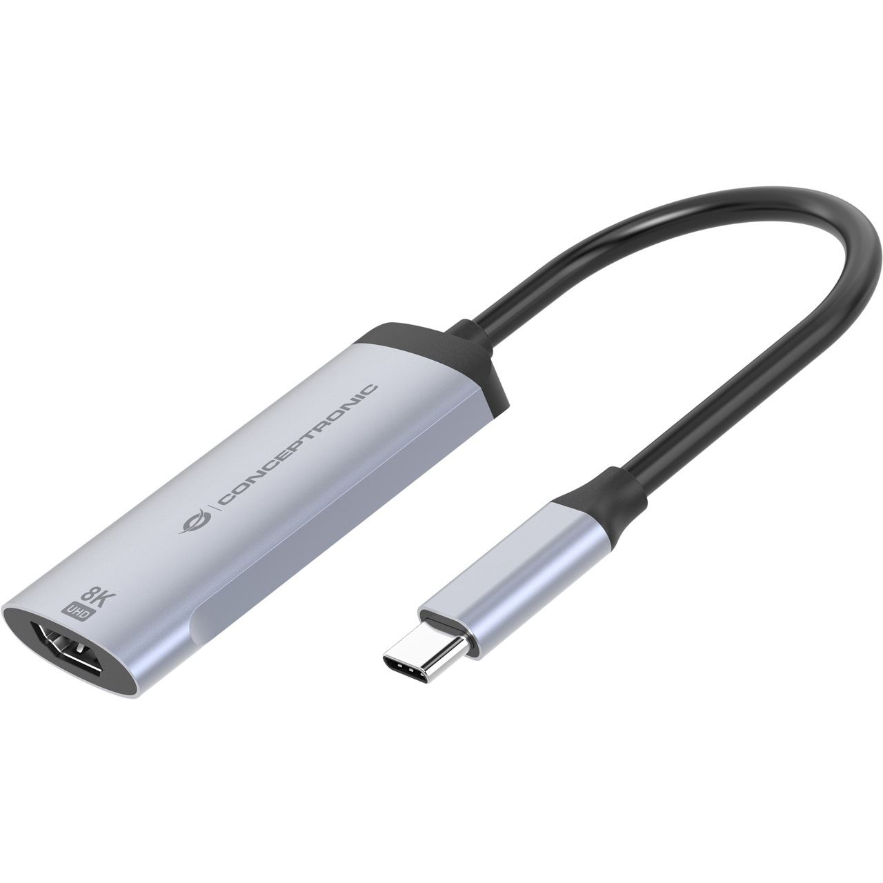 Conceptronic Adapter USB-C -> 2.1 HDMI Adapter 8K 60Hz grau