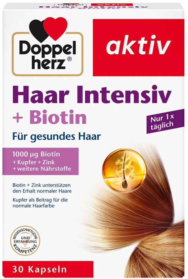 Doppelherz Haar Intensiv+biotin Kapseln 30stk