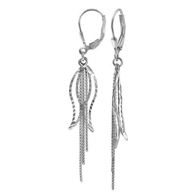 Paar Ohrhänger FIRETTI "Schmuck Geschenk Silber 925 Ohrschmuck Patentbrisur", silber (silberfarben), Ohrringe, Damen, Silber 925 (Sterlingsilber)